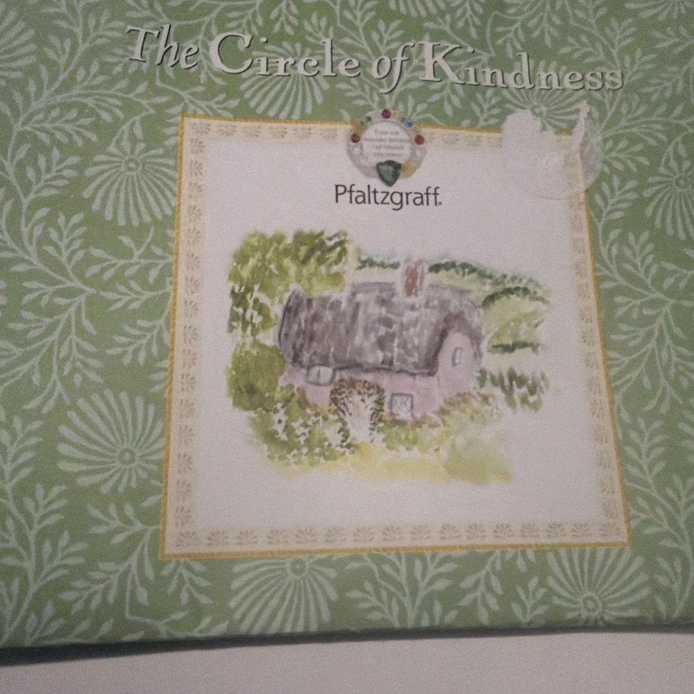 Pfaltzgraff Mary Engelbreit Circle of Kindness Character Plates Set of 4 6.25"